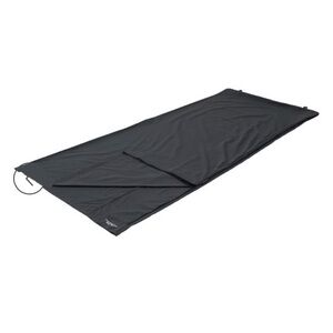 ALPS Mountaineering, Brushed, Polyester, Rectangle Sleeping Bag Liner Charcoal ￼